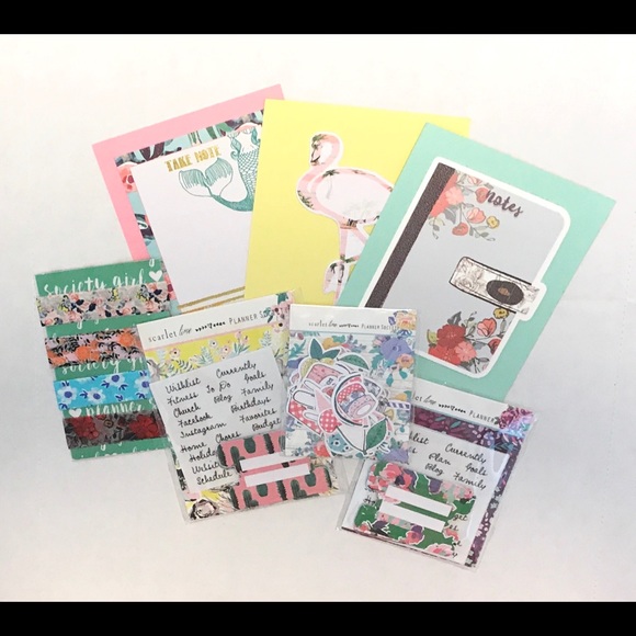 SOLD TPS Planner Society Tab Washi Note Die Cuts - Picture 2 of 8